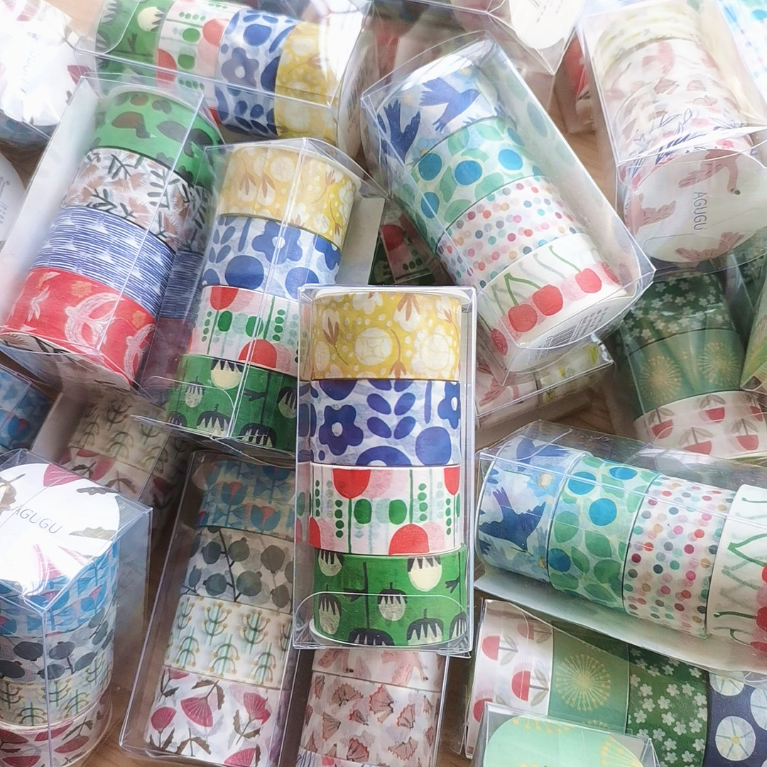 1 yuan redemption and paper cartoon pattern tape hand account growth manual small fresh decoration handmade diy material