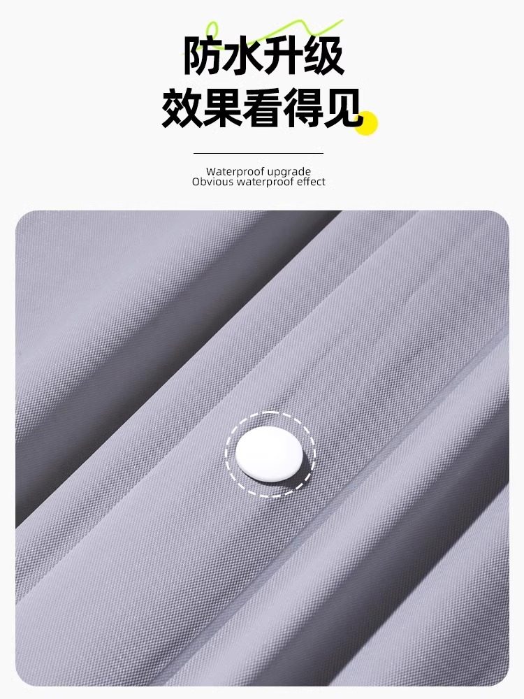 Non-Disposable Raincoat, Travel Portable, Adult Outerwear, Unisex, Hiking, Thickened, Long, Full-Body, Heavy Rain Protection Poncho