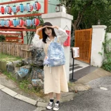 Ранец, сумка через плечо, вместительный и большой универсальный рюкзак, в корейском стиле, 2020