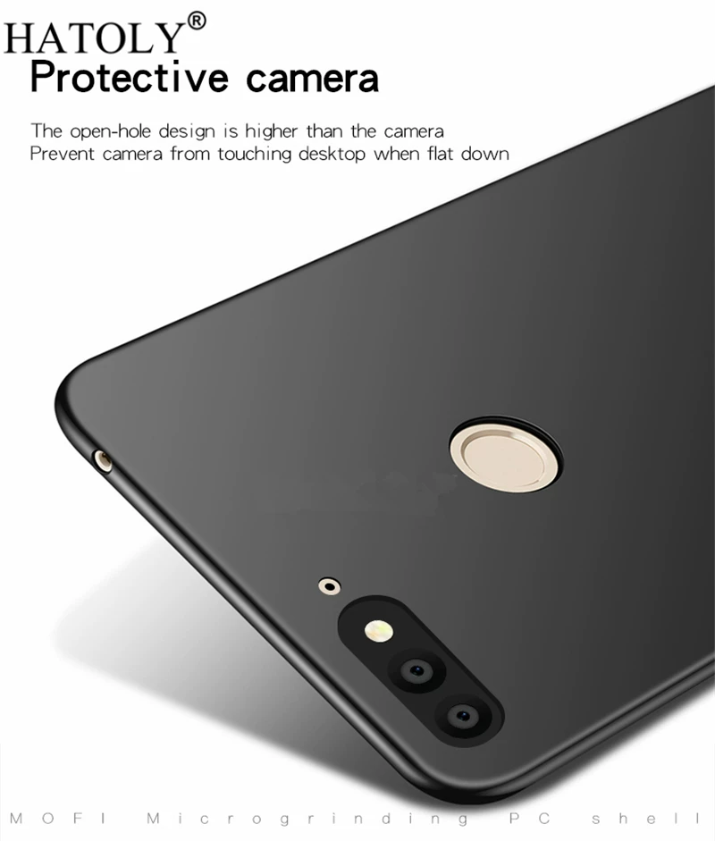 For Cover Huawei Honor 7A Pro Case Ultra-thin Hard PC Protec