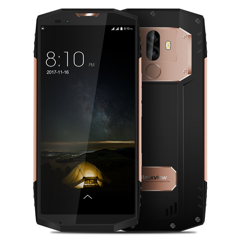 GoldBlackview   BV9000   4G   LTE   Mobile   Phone   18 : 9   5.7''   MTK6757   Oct