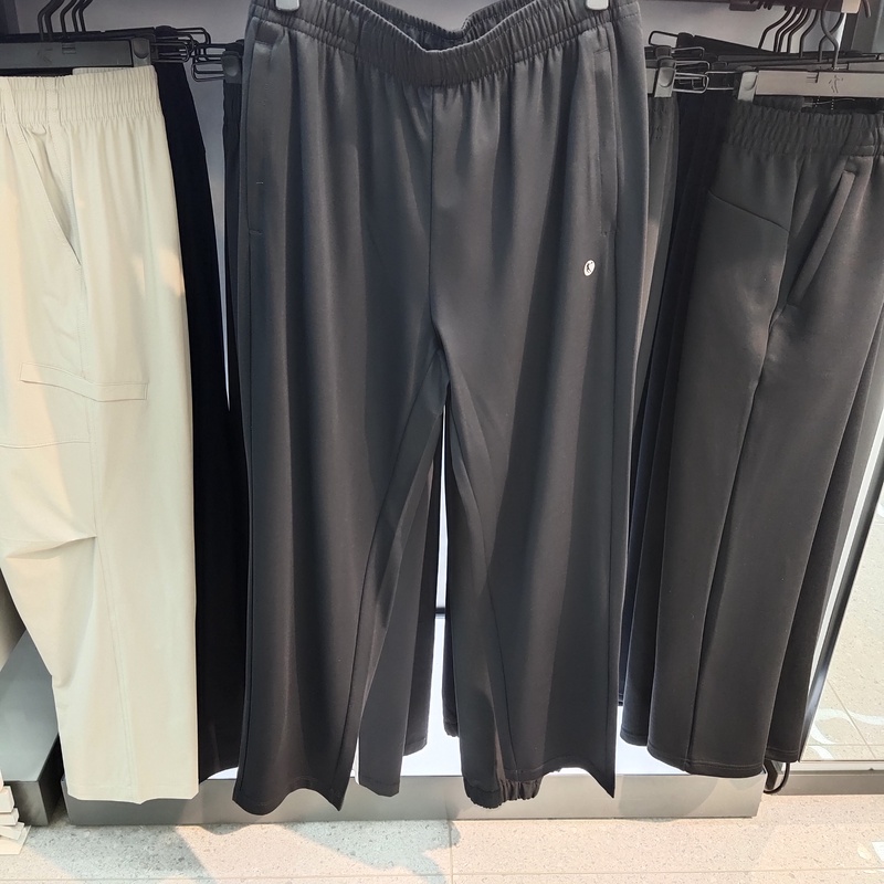 Ice-Feel Knitted Long Pants for Women 2026 Summer New Breathable Single-Layer Casual Sports Pants Women's Qdekl2262004