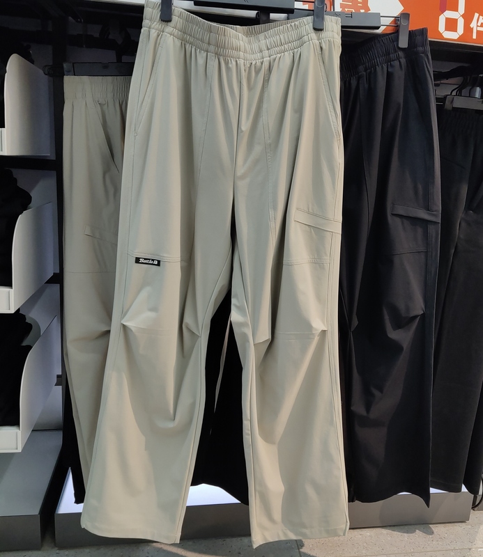 Woven Men's Lightweight Straight-Leg Pants 2026 Summer Outdoor Breathable Ice-Feel Sports Pants Qdayk3262082