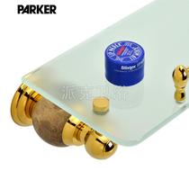 Exported to Europe and the United States all-copper single-layer glass shelves high-end marble bathroom accessories natural stone cosmetics shelves