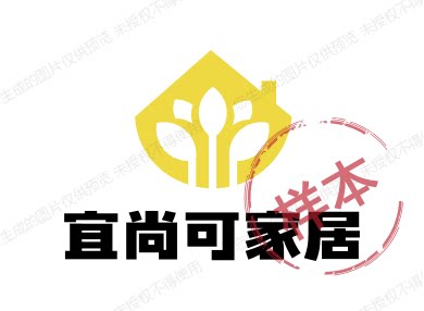 宜尚可家居饰品店的LOGO