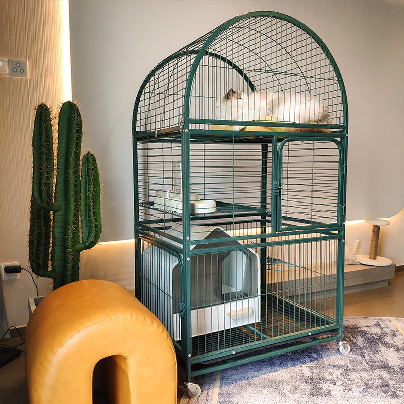 Cat cage cat cage family cat house cat house oversized free space cat house cat house supplies with toilet integrated