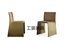 Modern Nordic small household dining chair simple design high-end customized sales office business backrest fabric chair