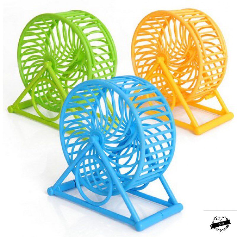 Pudding BO windmill small pet hamster toy rolling wheel ball with bracket mouse running cage runway roll cage