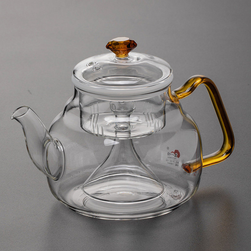 High temperature glass beam pot household electric ceramic tea cooker set large capacity single kettle tea oven water steam pot