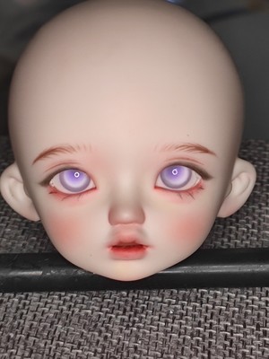taobao agent [Two pairs of free shipping] BJD eyeball gypsum eye imitation glass eyes chase people clear grape butterfly pupils 6 points and 4 points