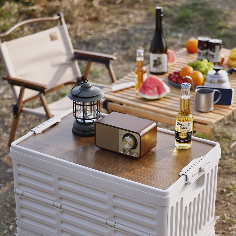 Outdoor storage box foldable picnic camping finishing box car trunk home storage storage box