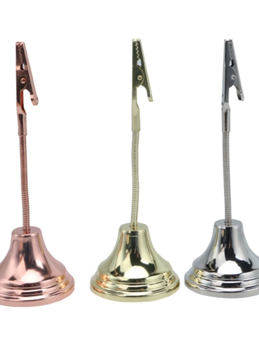 Креативный металлический держатель для заметок, зажим для сиденья, гибкий, деформируемый, свадебный стол, настольный зажим для фото, зажим «крокодил», зажим для сообщений