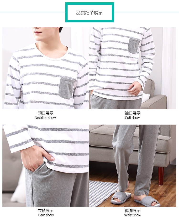 Pyjama pour homme OTHER   en Coton à manches longues - Ref 3001632 Image 35