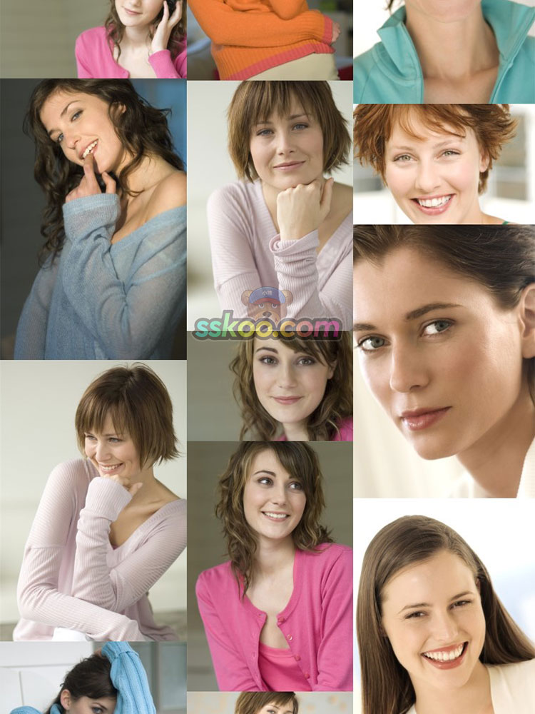 高清女性生活套图女生面部表情特写人物头像人像摄影照片JPG配图插图7
