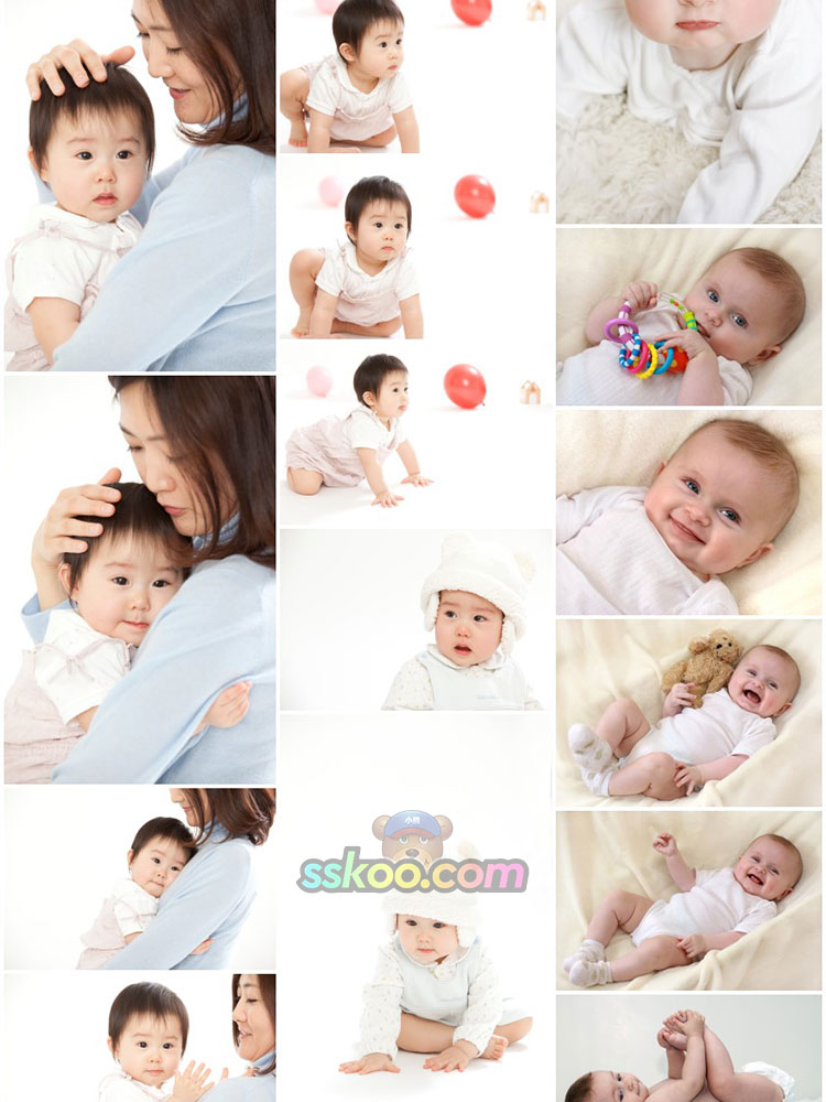 婴儿宝宝哭泣的小孩子小宝宝人像特写图片摄影照片设计素材插图3