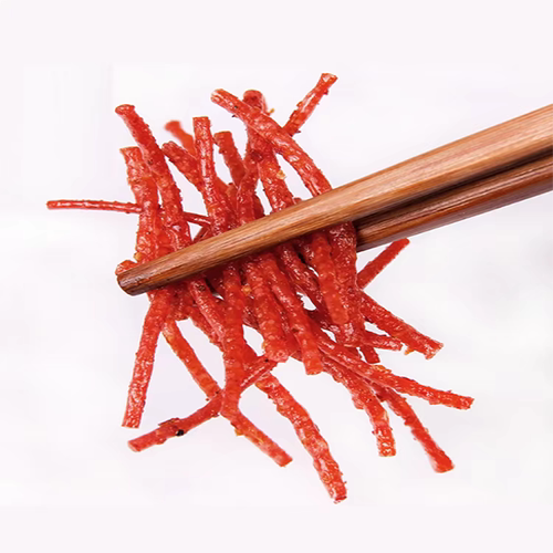 Mao Xiangde shredded mushroom sauce, shredded pork noodle products, spicy strips and potato shreds, the taste of childhood is spicy, spicy spicy slices, spicy