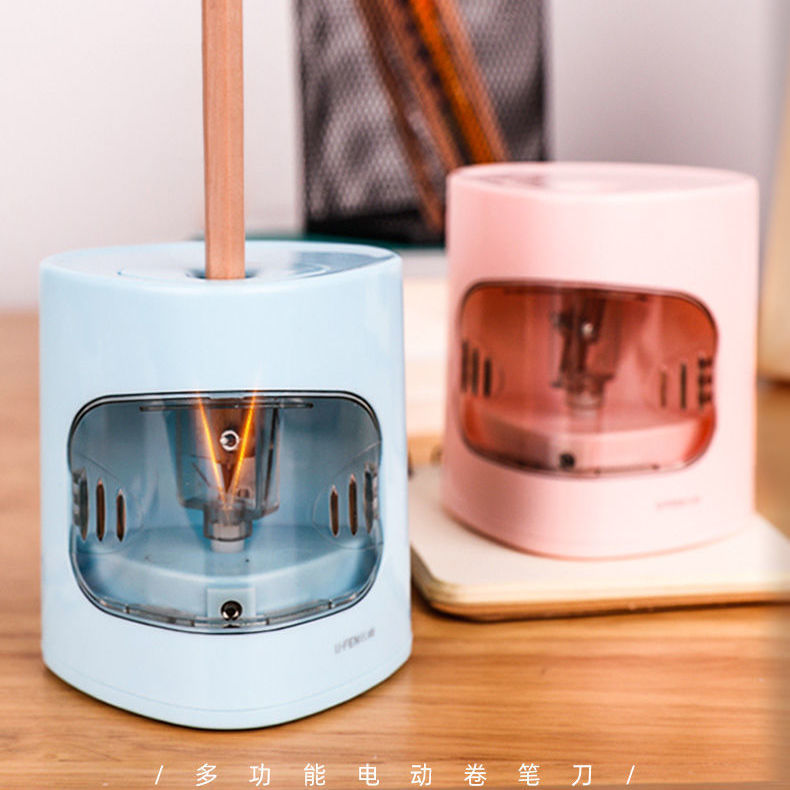 Yunfeng 8122 electric pen planer children's pencil sharpener fully automatic planer pencil knife sharpener turning pen sharpener sharpening machine