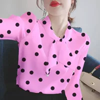 Rouge Polka Dots (510 длинных рукавов)