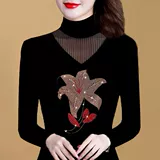 Демисезонный удерживающий тепло кружевной приятный телу лонгслив, эластичный комплект, 2 предмета