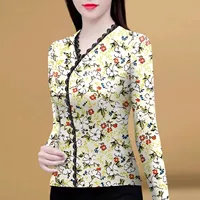 Светлый желтый цветок [обычный тонкий стиль] m [Рекомендуется 90-104 Jin]