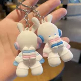 Космический мультяшный брелок, подвеска, сумка подходит для мужчин и женщин для влюбленных для ключей, год кролика