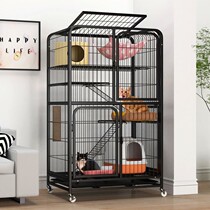 Cat cage household adult cat super free space strong villa three cats cat supplies cat nest cat house special