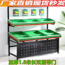 Storage Commercial multilayer Water Fruit Shop Vegetable Shelves Placed Beveled Convenience Store Stepped Display Show Jute Hot