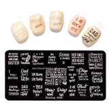 Силиконовая печать для маникюра для ногтей, прозрачная повязка на голову, вспомогательный шаблон, французский стиль