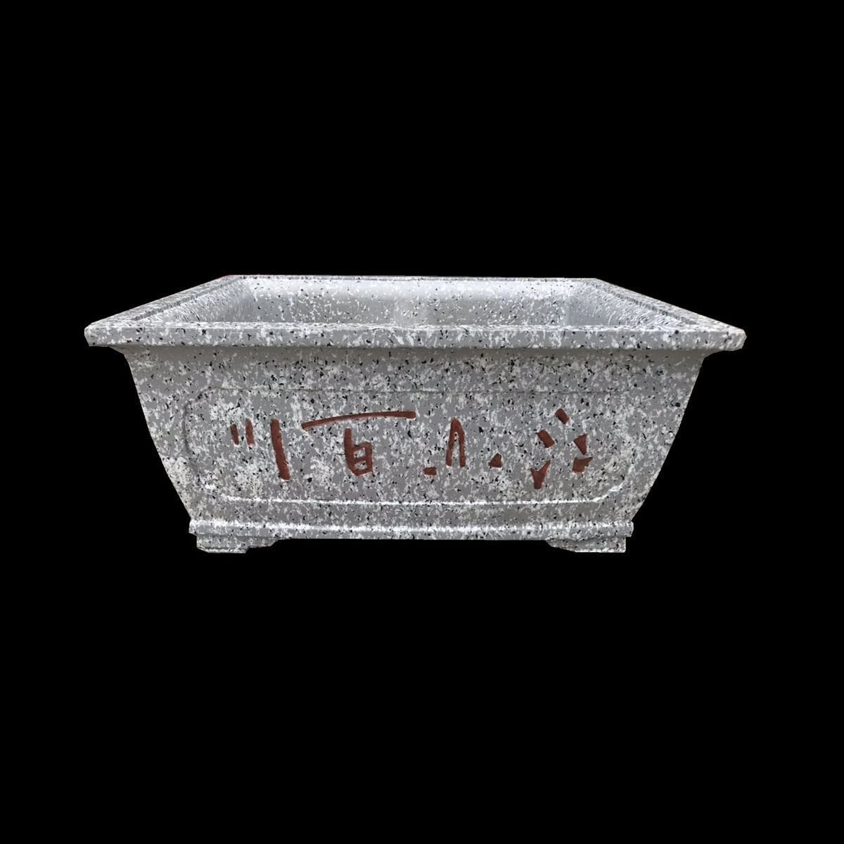 товар из китая 【大号花盆】花盆模具底部灌浆abs长方形塑料水泥花盆模具