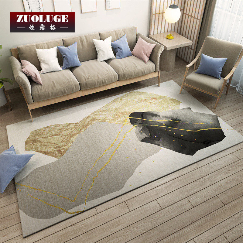 Nordic in air light luxury modern living room bedroom carpet large area full of girls bedroom side tea mat