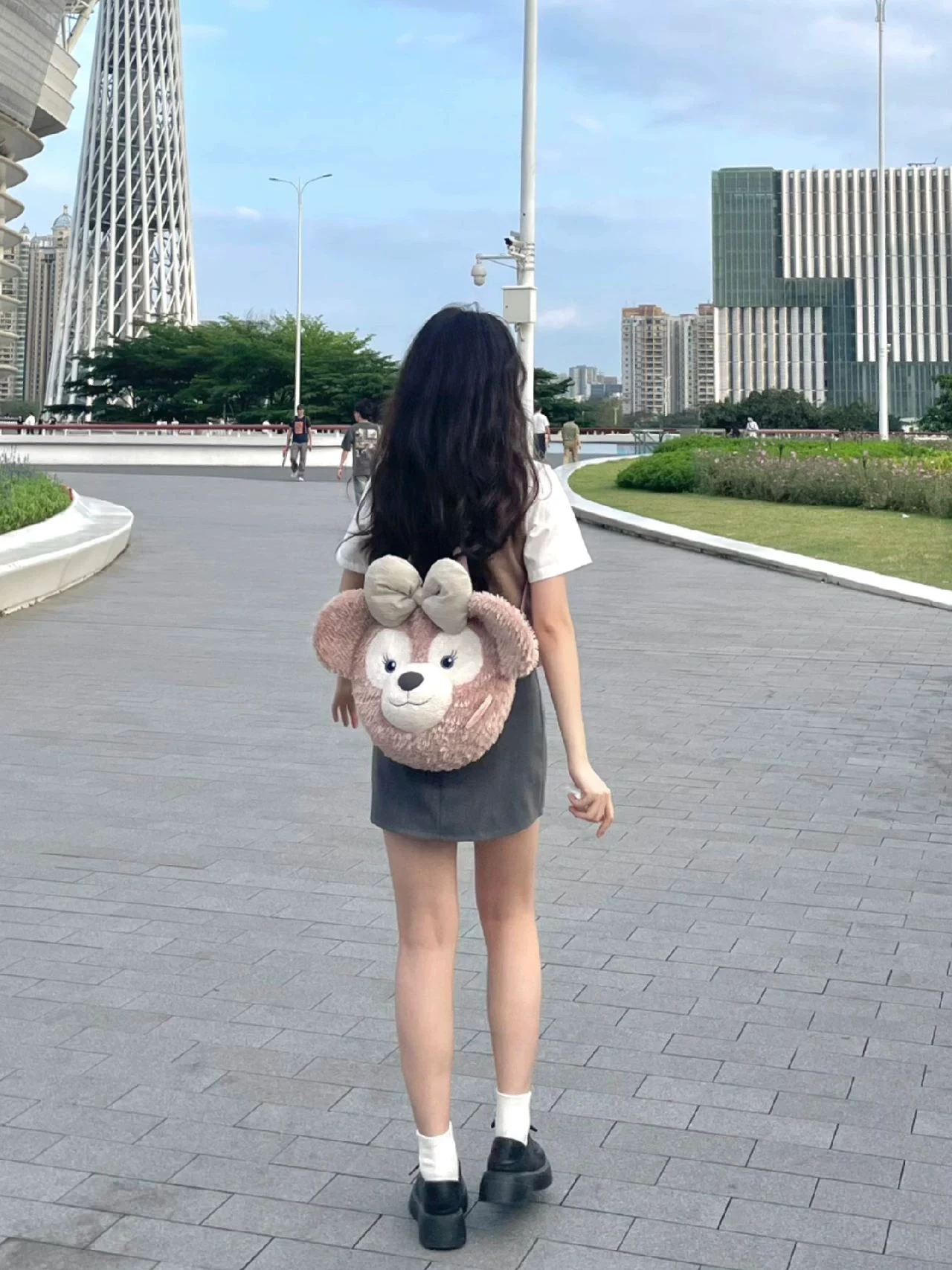 Сумка через плечо, рюкзак, стильLolita, носится на плечо