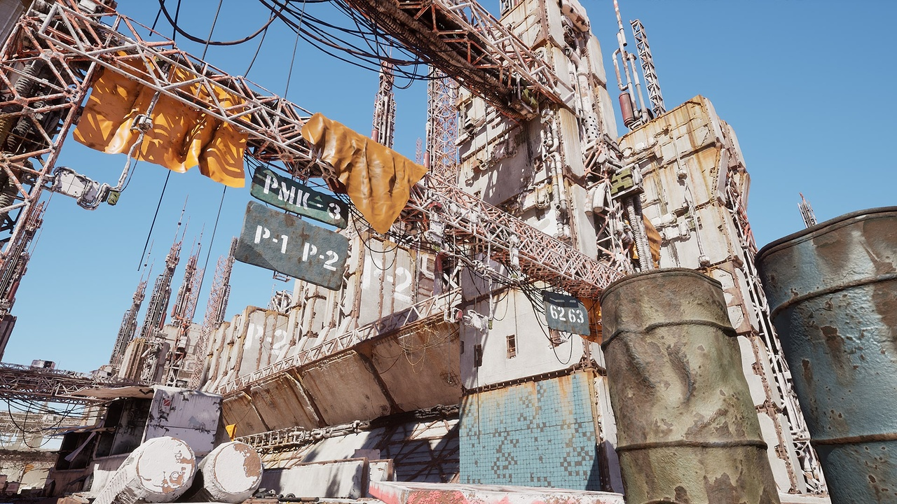 图片[18]-UE4虚幻5科幻废弃工厂废墟城市电影场景 Sci-fi-City-Environment-cg男孩