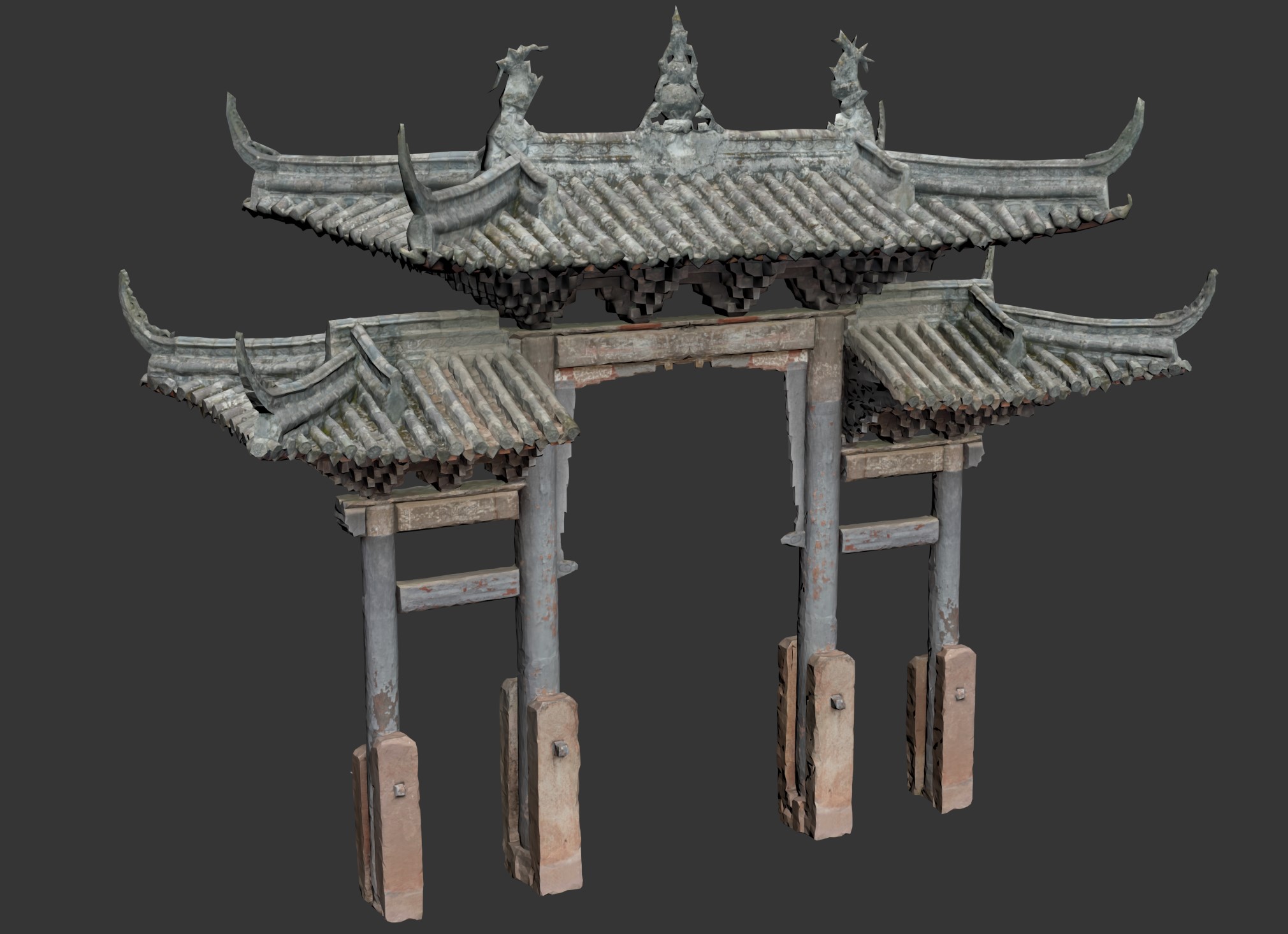 图片[22]-黑神话悟空场景3D模型大殿高精度古风建筑解包3DMAX模型集合包FBX-cg男孩