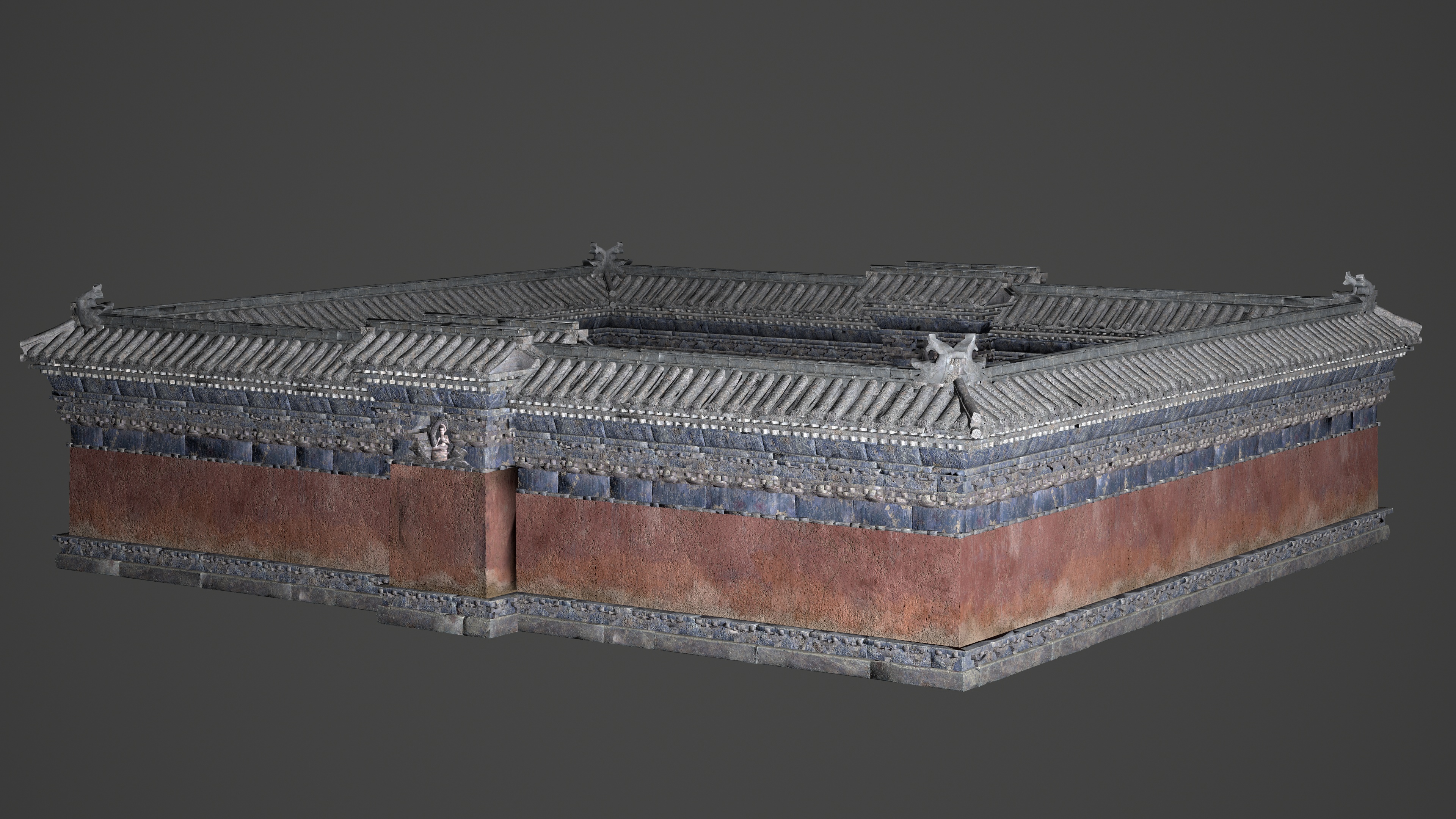 图片[29]-黑神话悟空场景3D模型大殿高精度古风建筑解包3DMAX模型集合包FBX-cg男孩