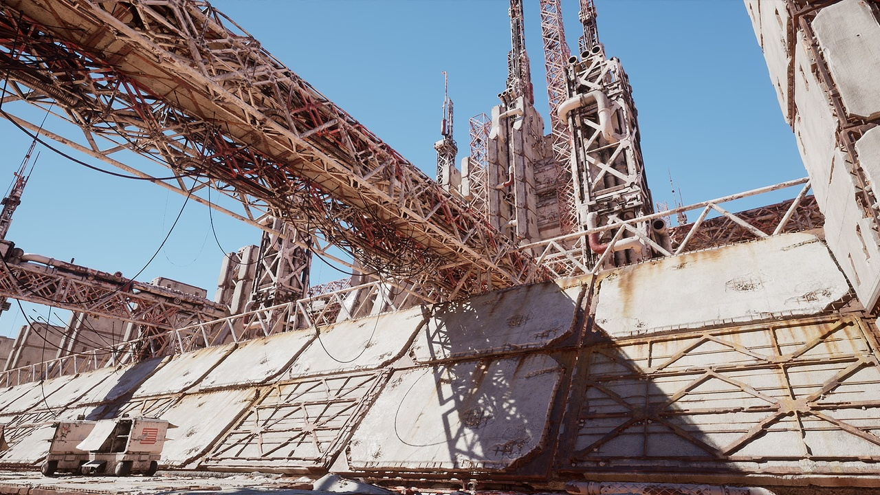 图片[8]-UE4虚幻5科幻废弃工厂废墟城市电影场景 Sci-fi-City-Environment-cg男孩