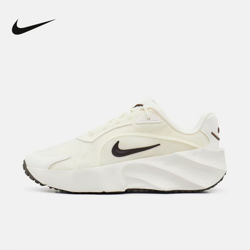 Nike Women's Shoes Pink Sneakers Aura Edg Thick-Soled Running Shoes Versatile Dad Shoes Hq7025-105