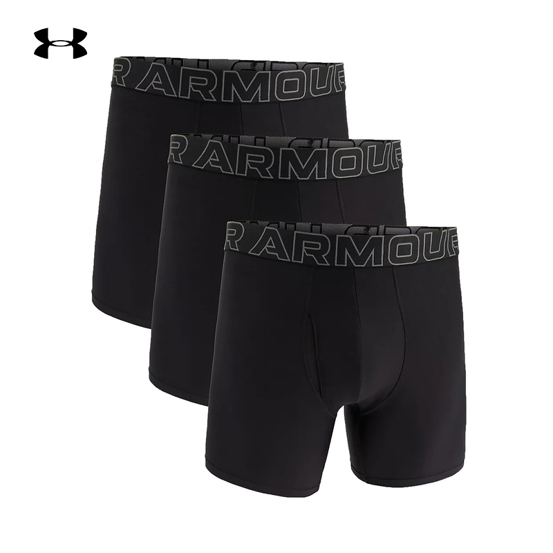 Under Armour Ua2025 Autumn and Winter Men's Boxerjock Breathable, Comfortable, Casual Sports Underwear 1387414-001