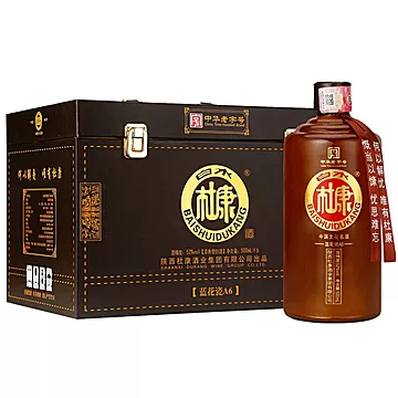 【白水杜康】杜康纯粮食酒500ml*6瓶