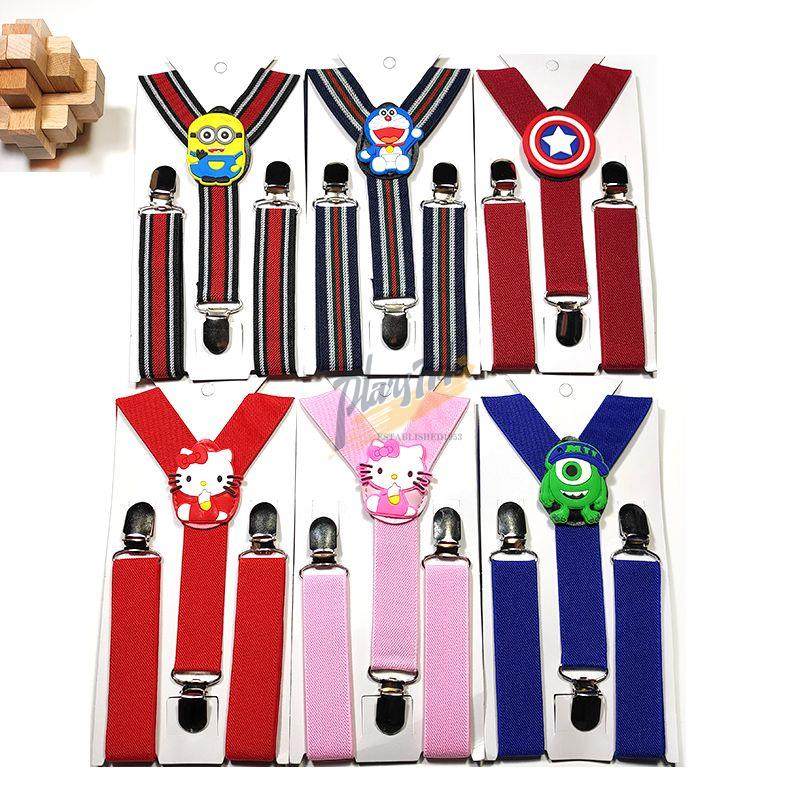 Children's strap clip elastic adjustable children's strap pants rope cartoon boys and girls infant baby four seasons strap clip