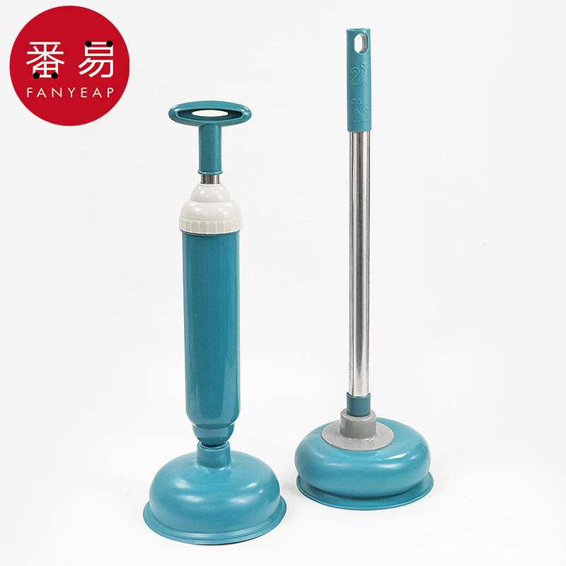 Toilet Plunger A1Pn008 - Household Toilet Clog Remover, Toilet Bathroom Blockage Pipe Cleaning Tool
