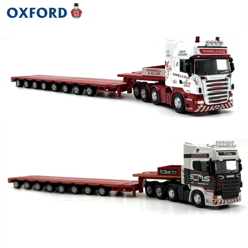OXFORD trailer, дорожный кейс для карт, грузовик, модель автомобиля, масштаб 1:76