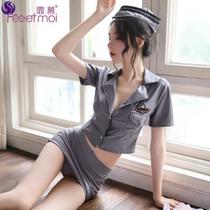 Flight Attendant Sexy Student Dress Nightclub Uniform Short Skirt Go Out Sailor Costume Temptation Ca Nt Wear Women Suit Lingerie School Uniform