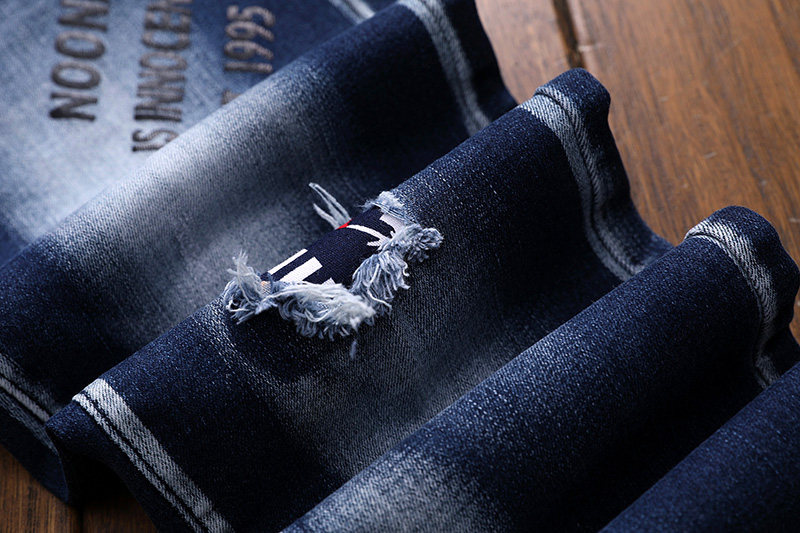 Мужские джинсы Jean Homme Pantalon рваные узкие джинсовые брюки Bik 