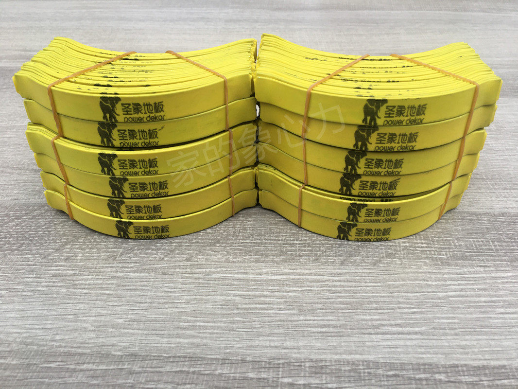 Solid wood floor spring sheet steel card sheet steel clip multilayer solid wood floor telescopic card