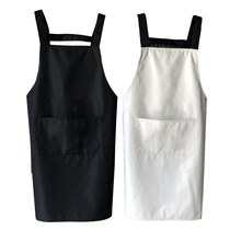 Fashion apron home kitchen waterproof cute advertising custom logo printing mens and womens hoop waist bib for adults