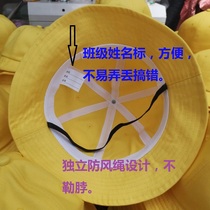 Fishermans hat custom logo printing embroidery custom-made childrens activity hat advertising hat group hat diy hat custom-made