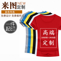 Speed dry round collar short sleeves T-shirt suction perspiration Breathable Outdoor Loose Polyester Fiber T-shirt Male 2020 Team build personality Custom