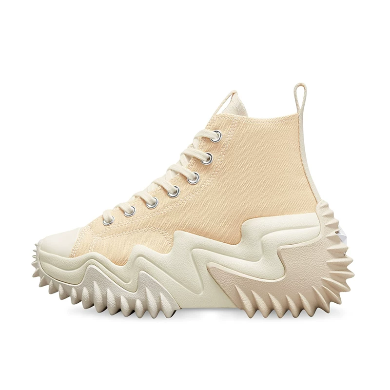 Converse/ Run Star Hike Hi женские кроссовки с толстой подошвой, повседневные, усиленная сцепляющая поверхность 166800C