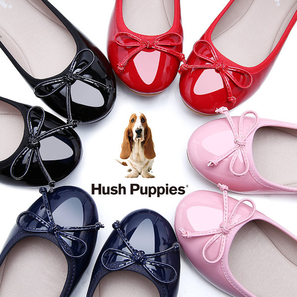 Hush Puppies 暇步士 18年秋季新款 女童蝴蝶结软底小皮鞋 天猫优惠券折后￥139包邮（￥179-40）31~37码多色可选