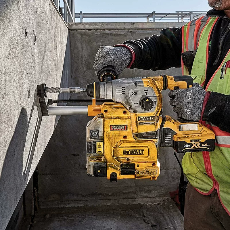 Оригинальная лицензированная импортированная батарея Dewalt 20V литиевая бесщеточная четырехпусковая ударная дрель электрическая дрель DCH273 обновление DCH293
